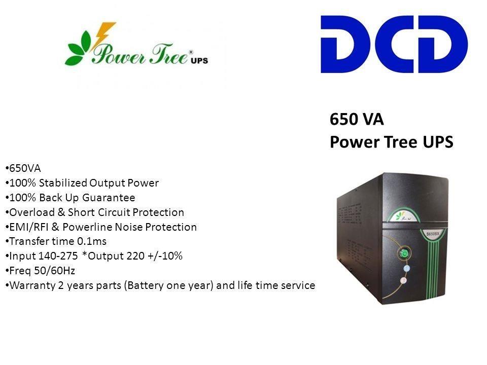 UPS POWER TREE 650W-1250W - 40 EURO - 75 EURO R&R 